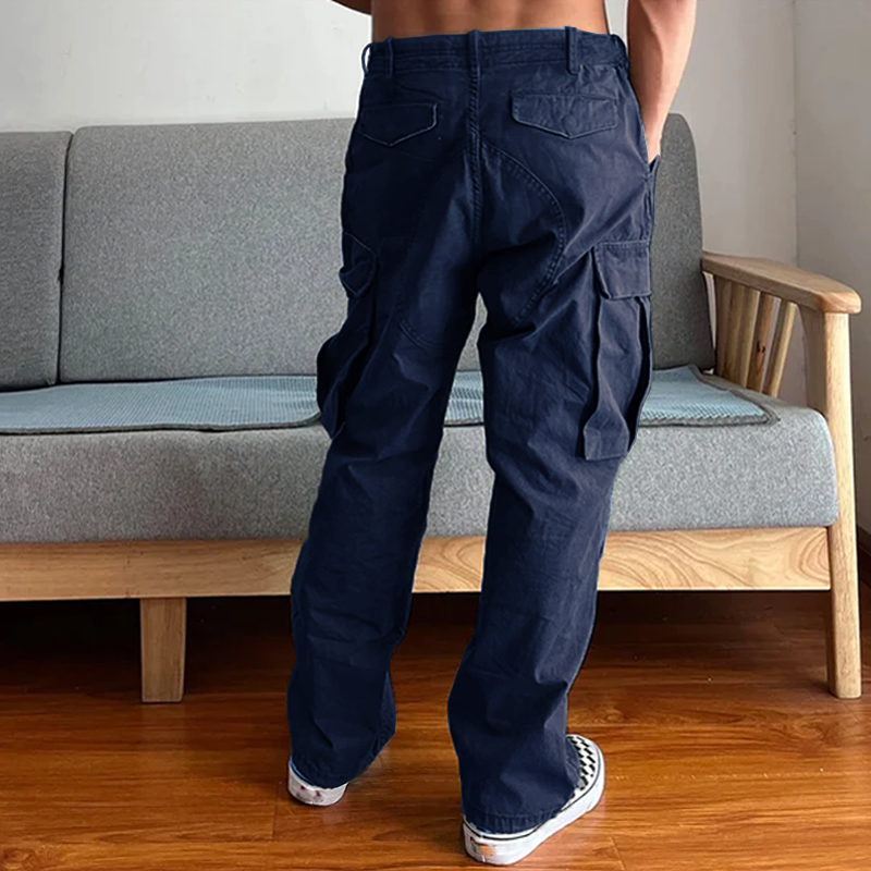 Herren Cargo-Hose mit großen Taschen – Lässig, robust und bequem