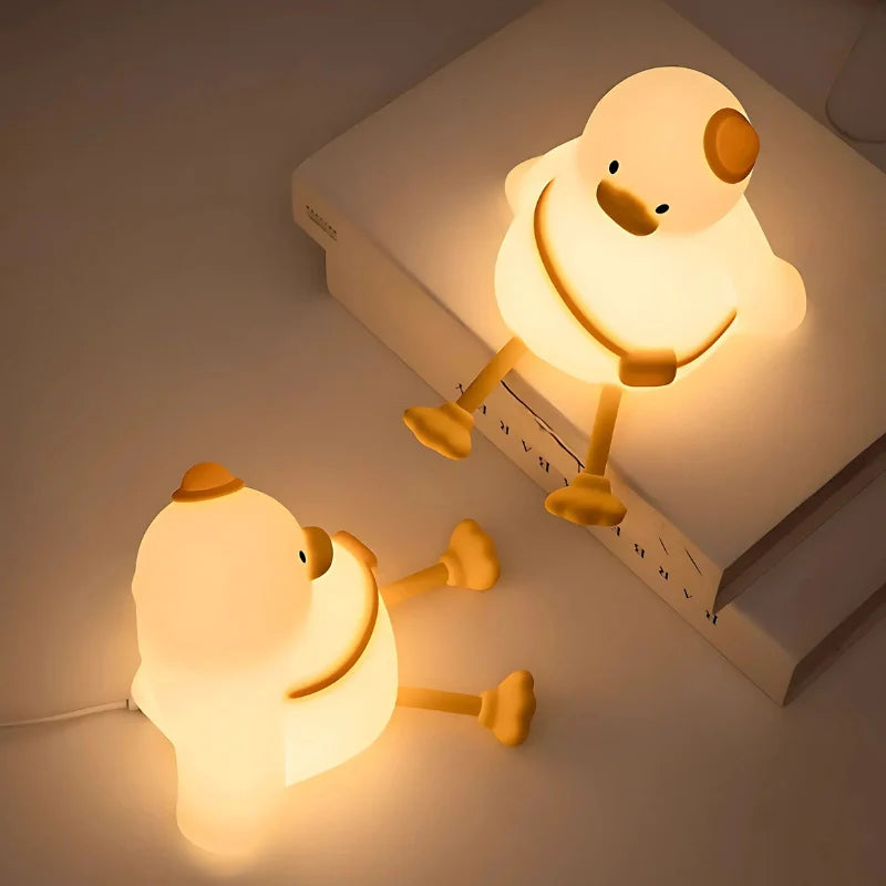Nachtlicht Kinder Silikon – Dimmbare LED & Einschlaffunktion
