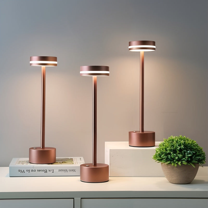 Luxuriöse wiederaufladbare Tischlampe