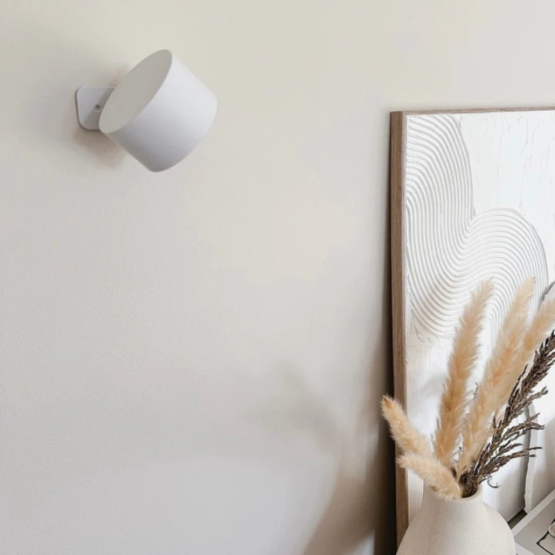 Kabellose Dimmbarer LED-Wandleuchte mit 360° Drehfunktion