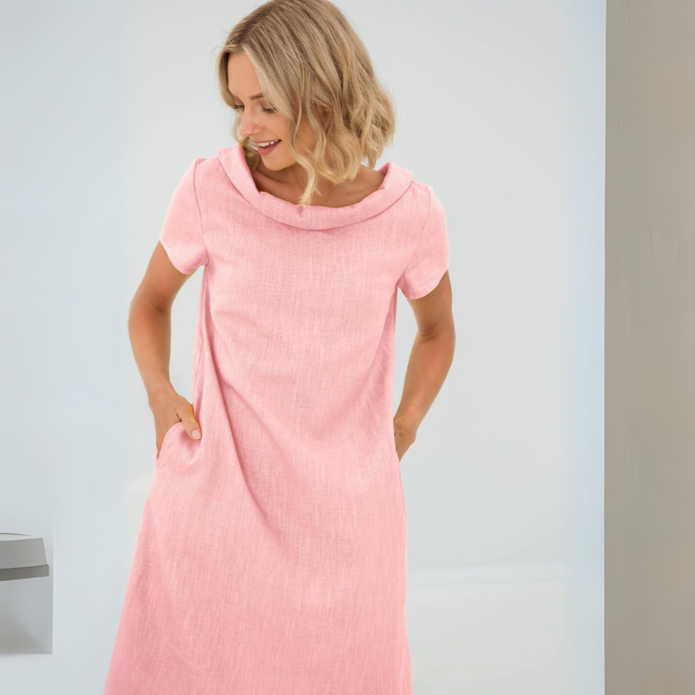 Luftiges Leinenkleid