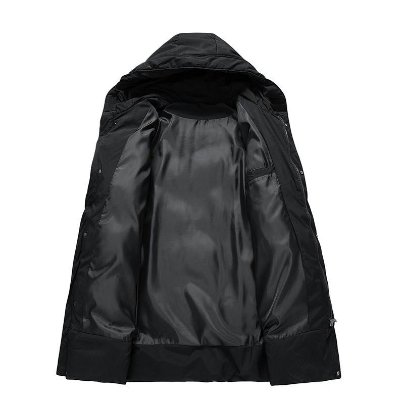 Herren Parka Winterjacke wasserdicht gefüttert