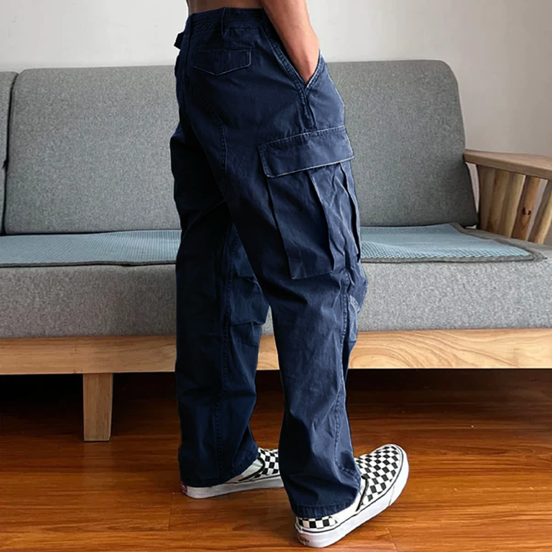 Herren Cargo-Hose mit großen Taschen – Lässig, robust und bequem