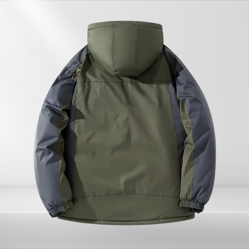 Herren Outdoor Winterjacke wasserdicht mit warmem Fleecefutter