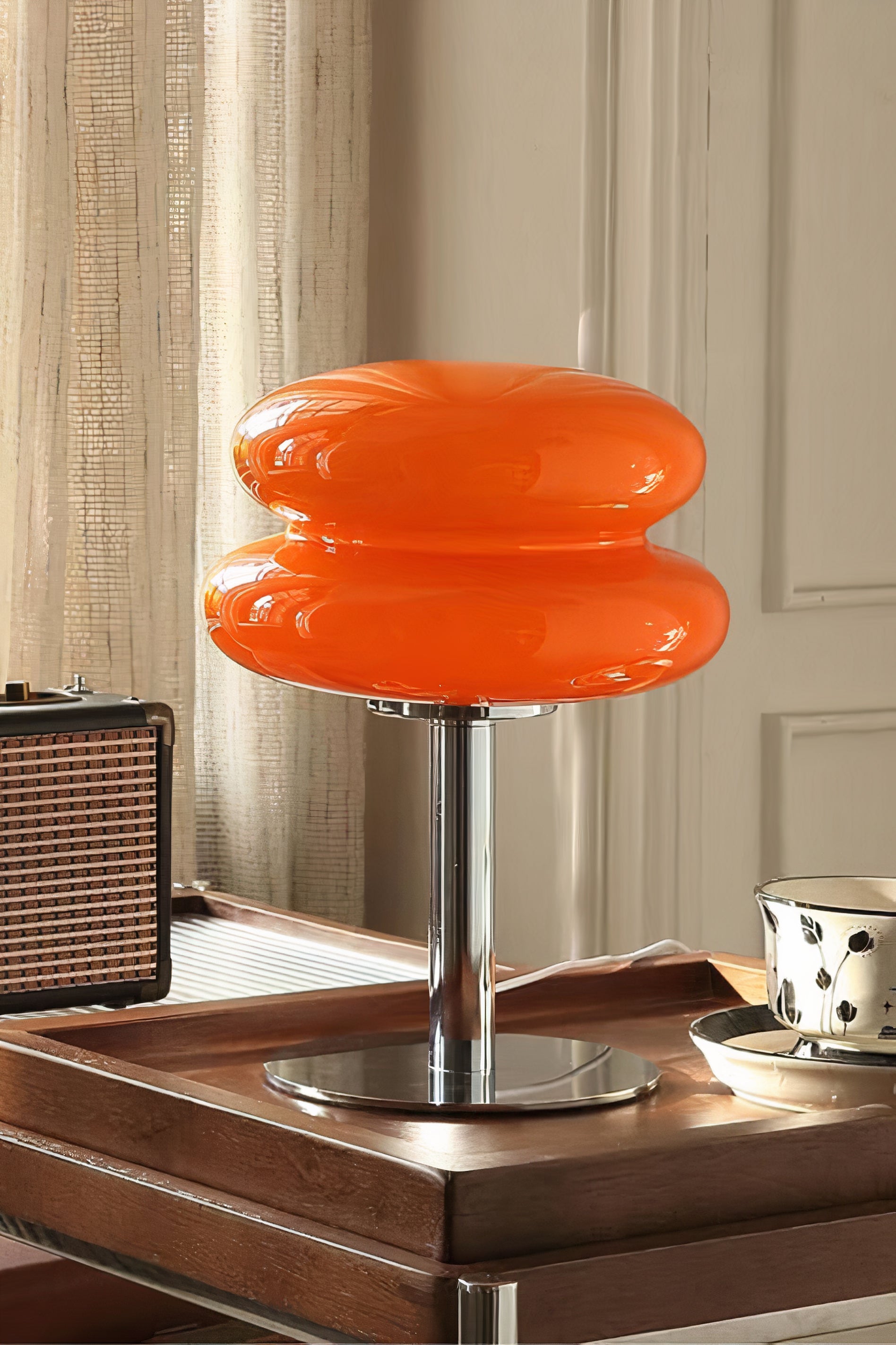 klassische Macaron Tischlampe