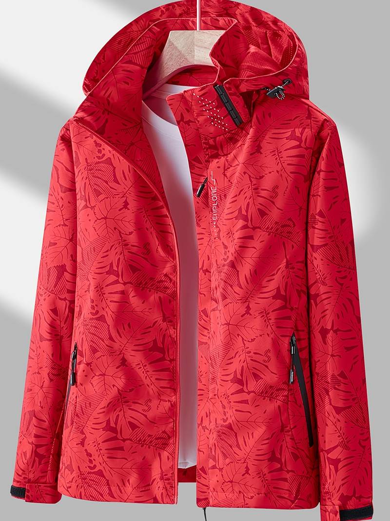 Wasser- und winddichte Damen Outdoorjacke mit Kapuze