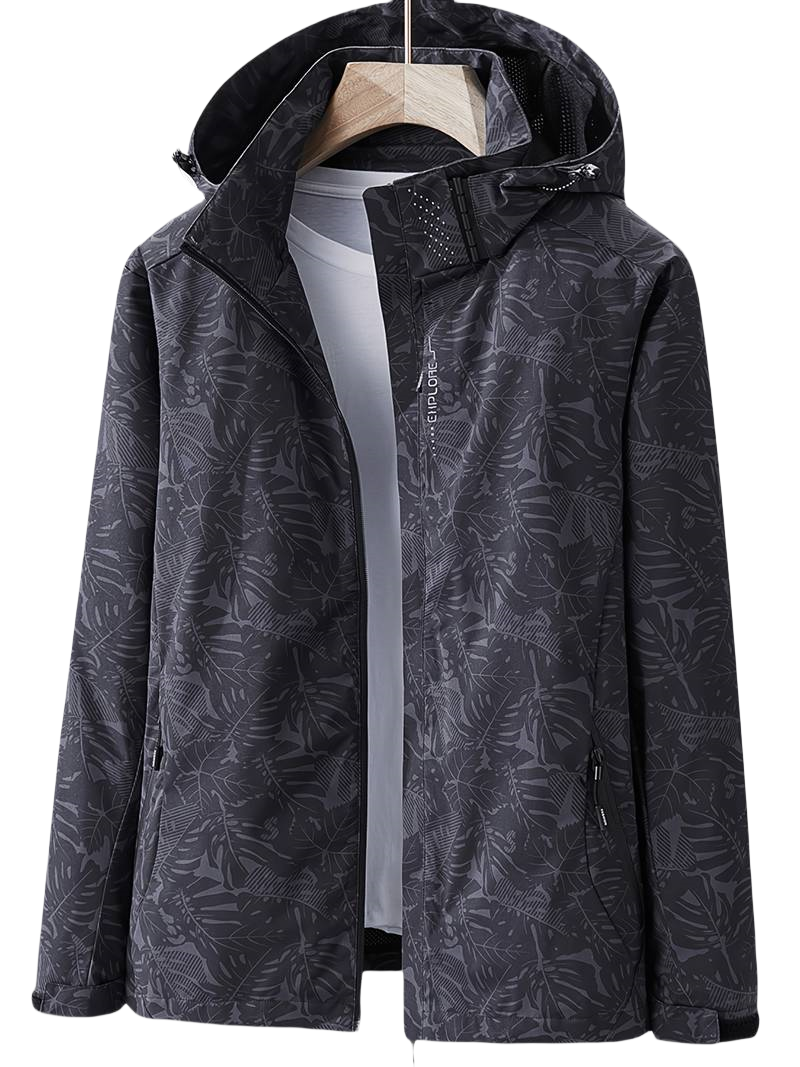 Wasser- und winddichte Damen Outdoorjacke mit Kapuze