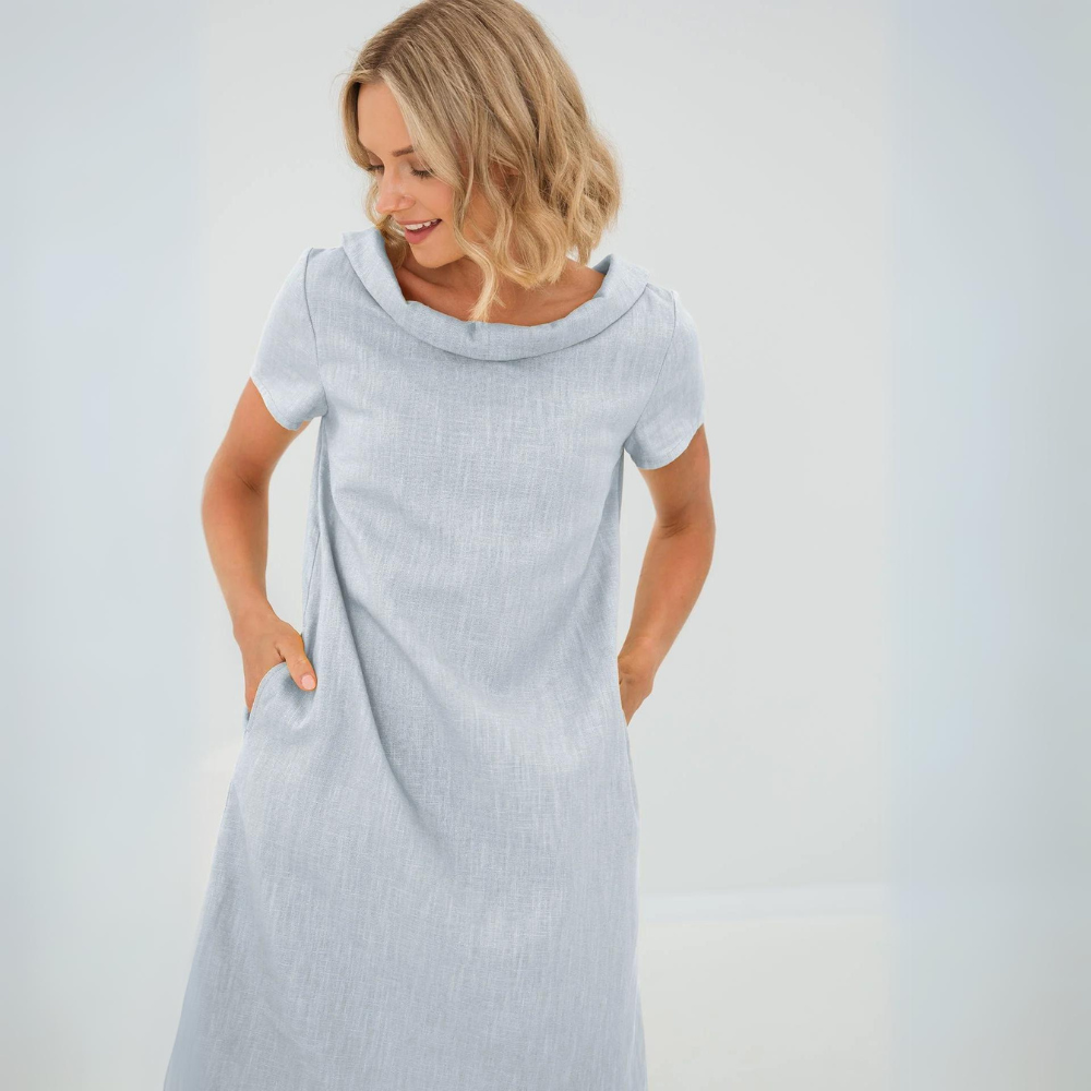 Luftiges Leinenkleid