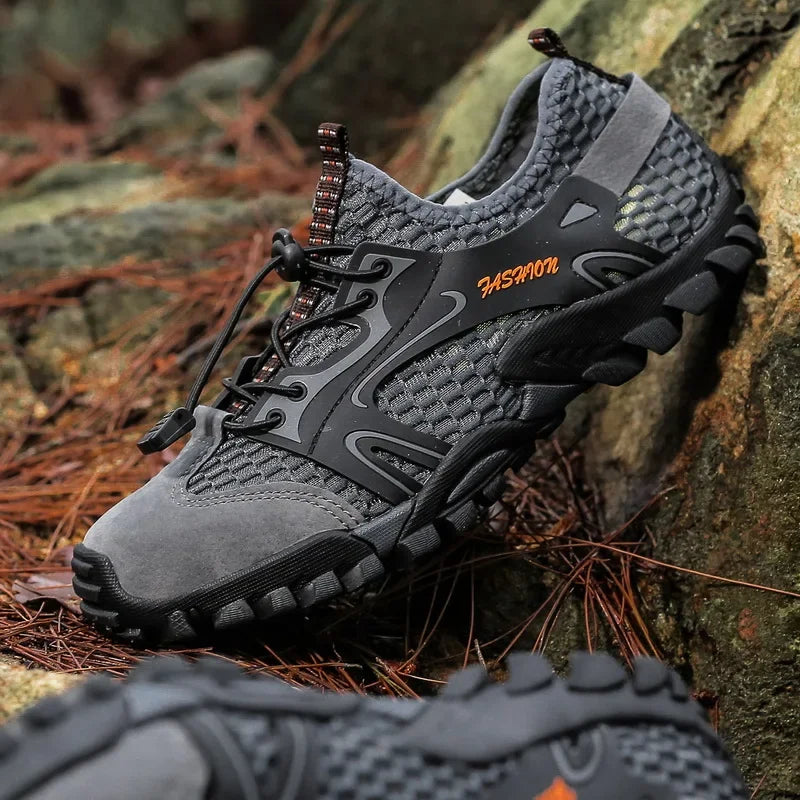 Herren Outdoor-Trekkingschuhe mit rutschfester Sohle und atmungsaktivem Mesh
