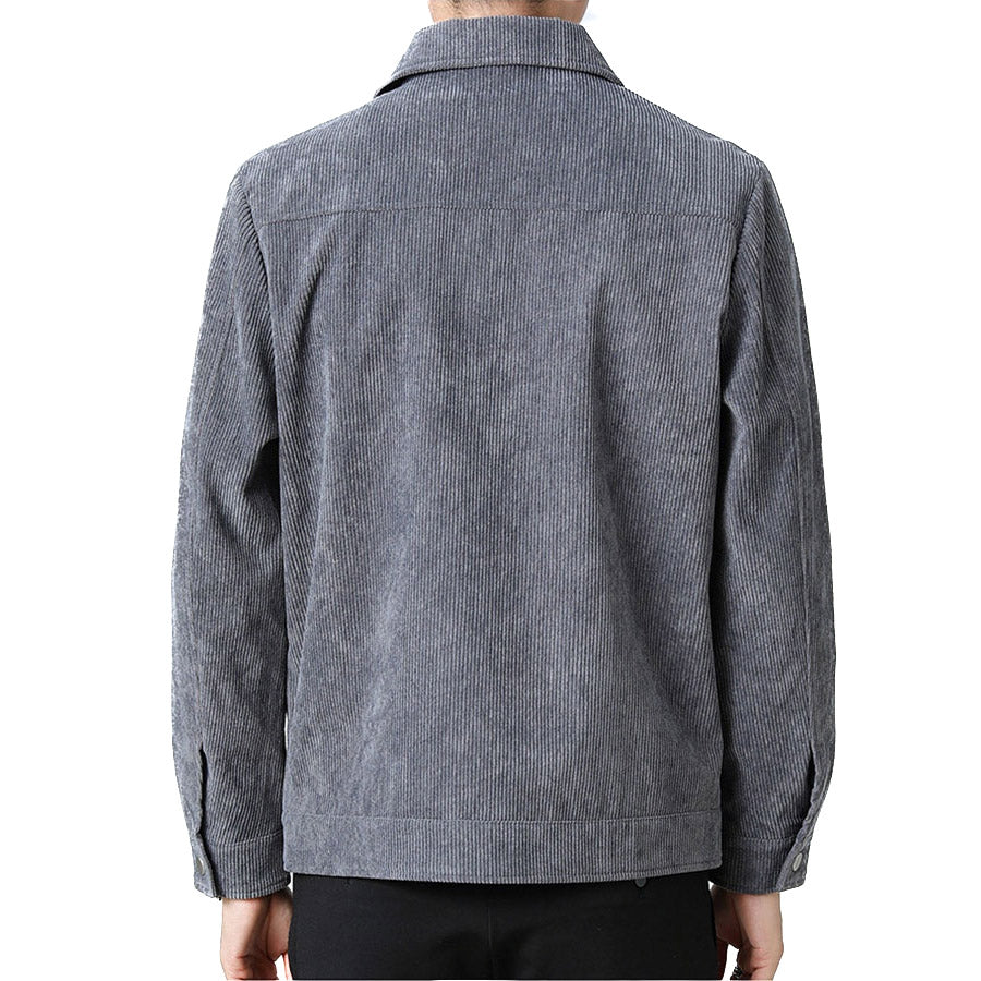 Klassische Herren Cordjacke für den Übergang