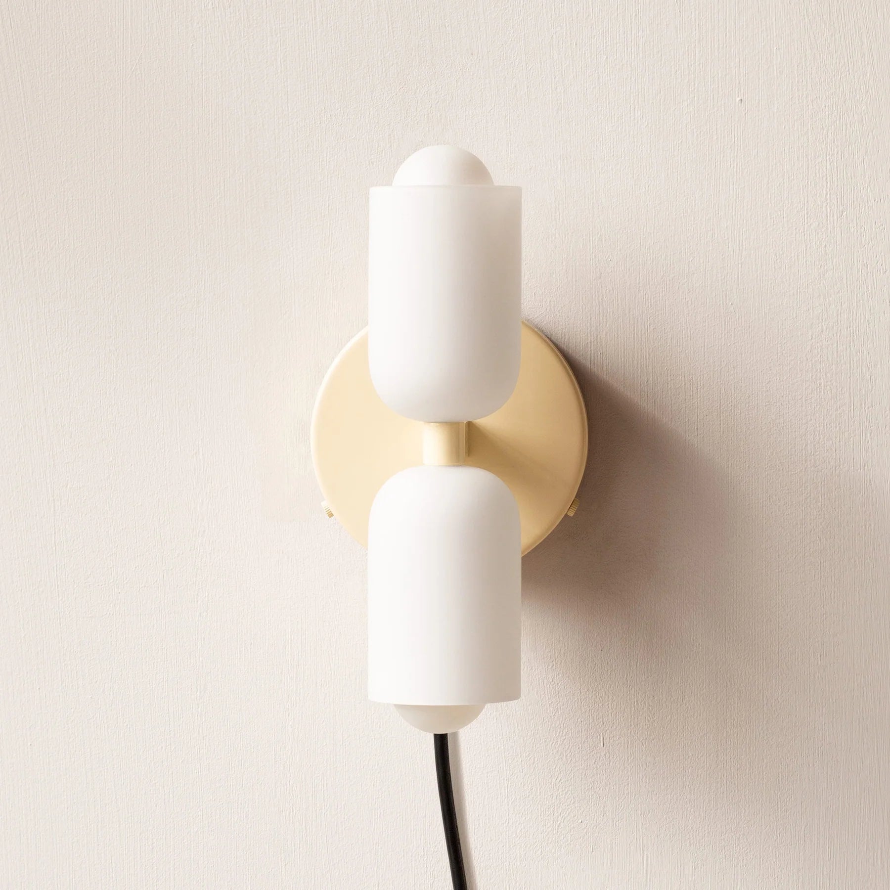 Creative Kerzenform Doppelkopfwandlampe