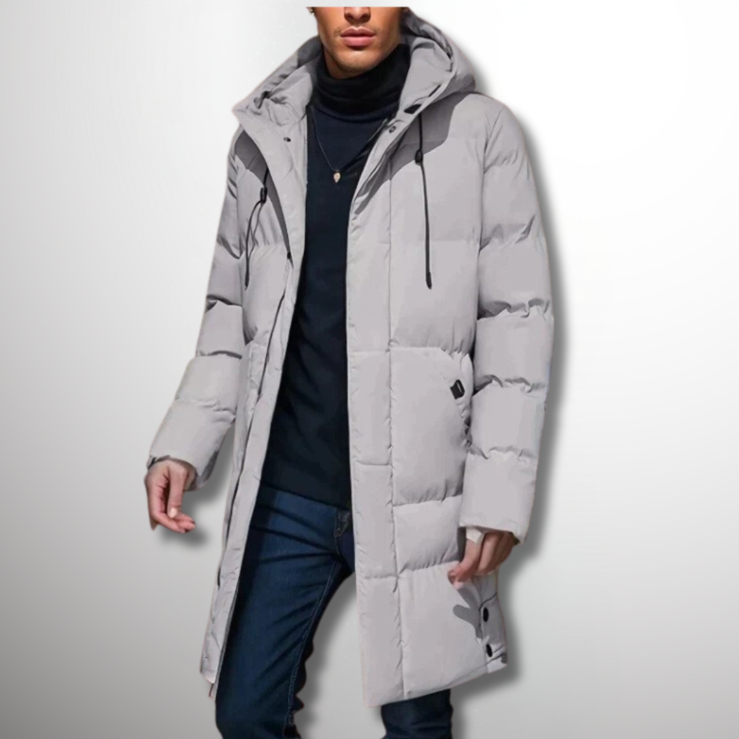 Herren Parka Winterjacke wasserdicht gefüttert