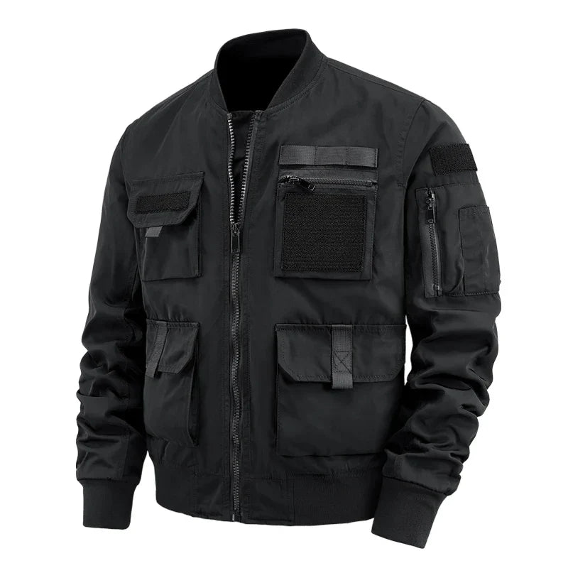 Funktionale Herren Cargojacke mit Multitaschen