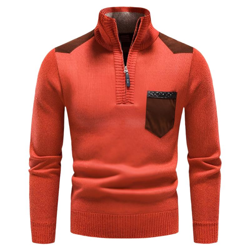 Heinrich | Herren Strickjacke mit Reißverschluss
