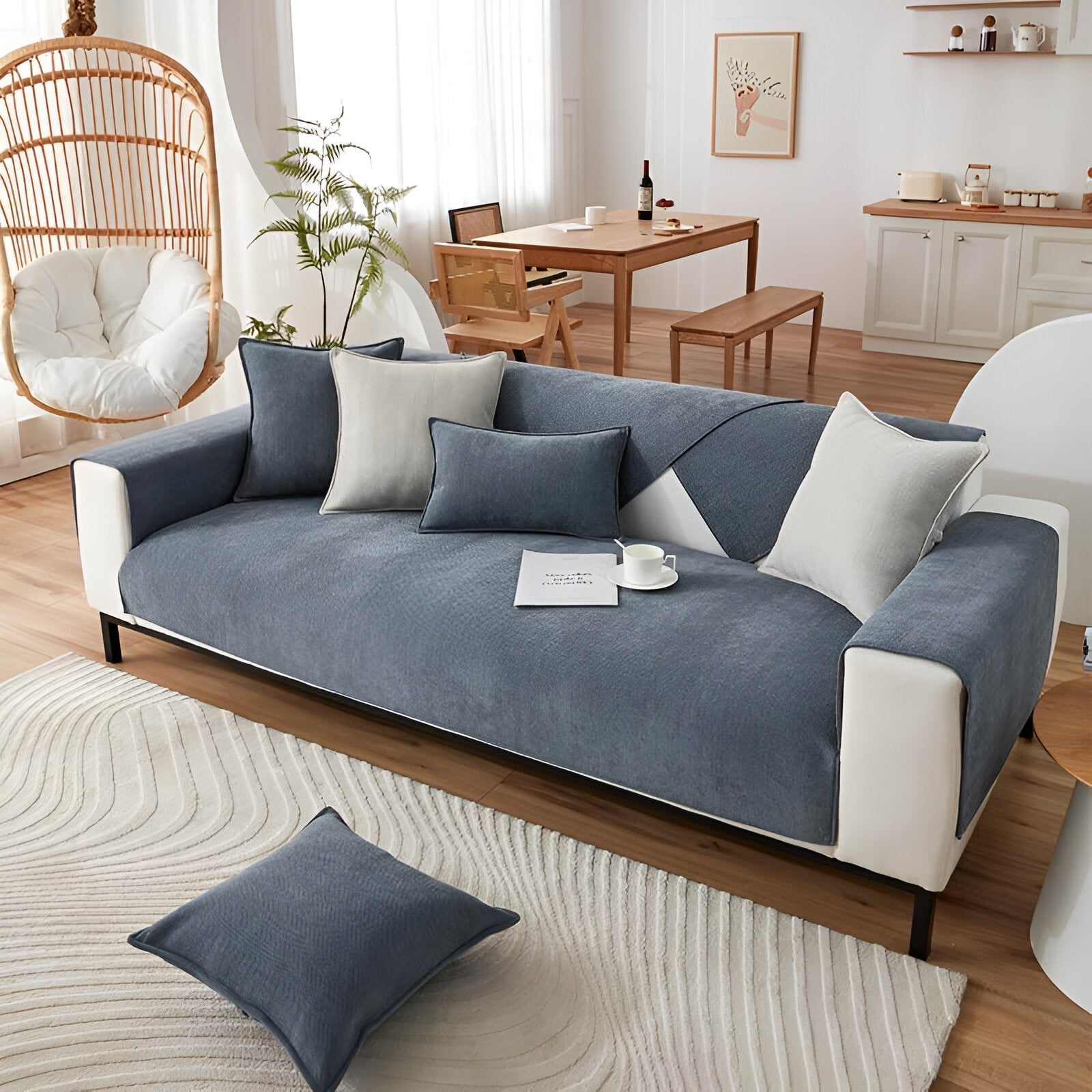 Sofabezug – Dehnbarer Möbelschutz für Sofa und Couch