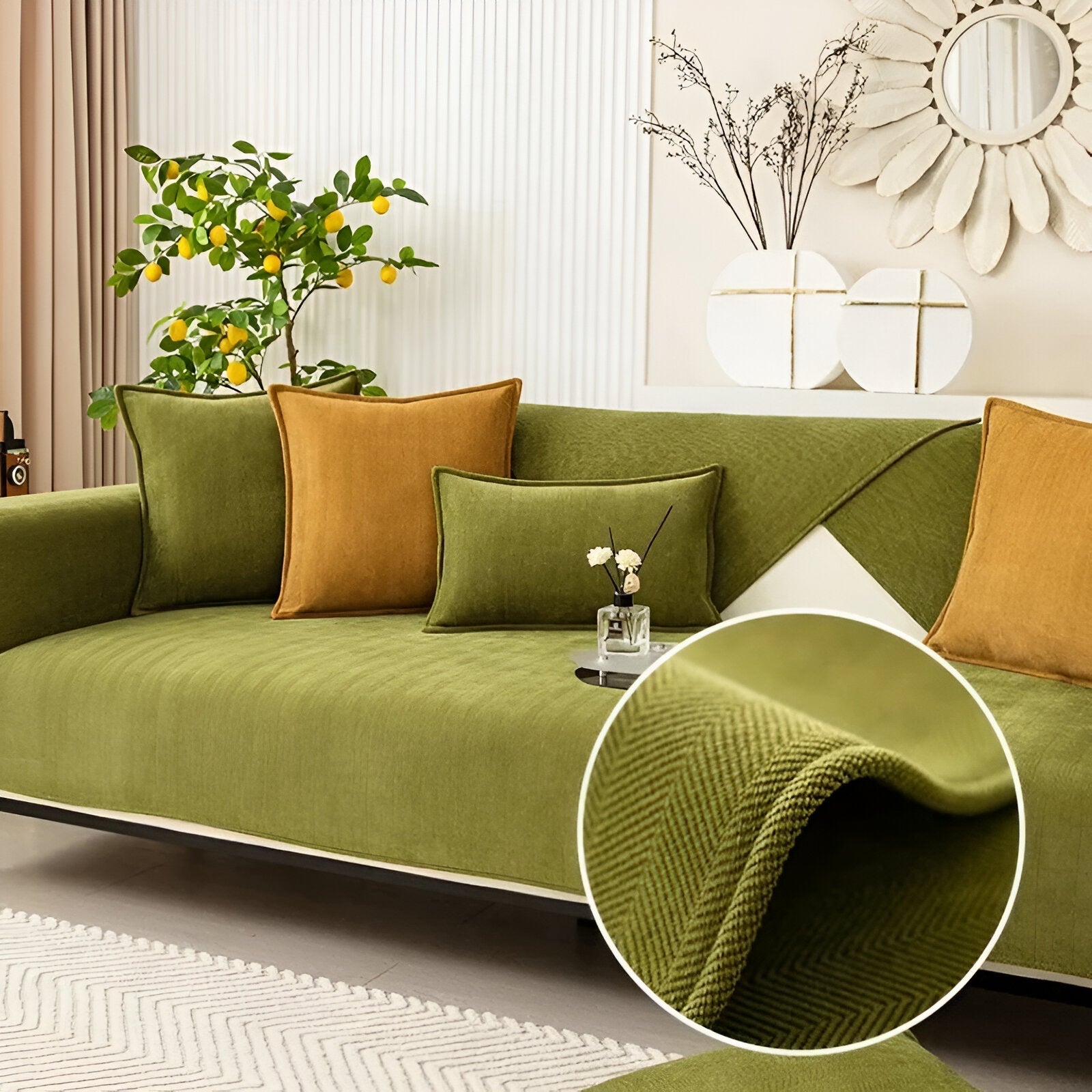 Sofabezug – Dehnbarer Möbelschutz für Sofa und Couch