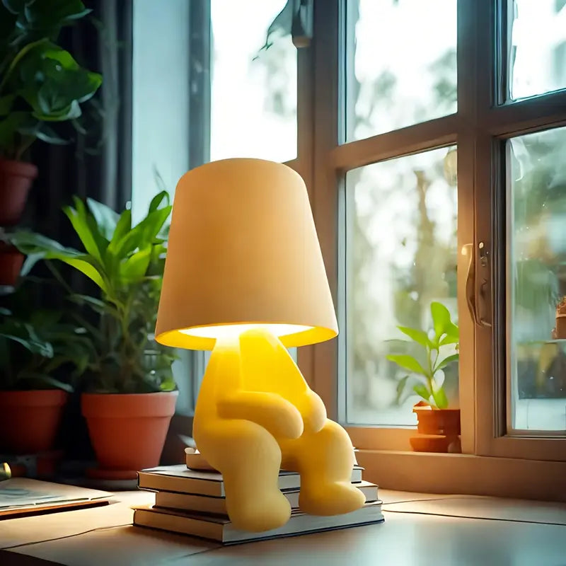 Stimmungsvolle LED Tischlampe kabellos