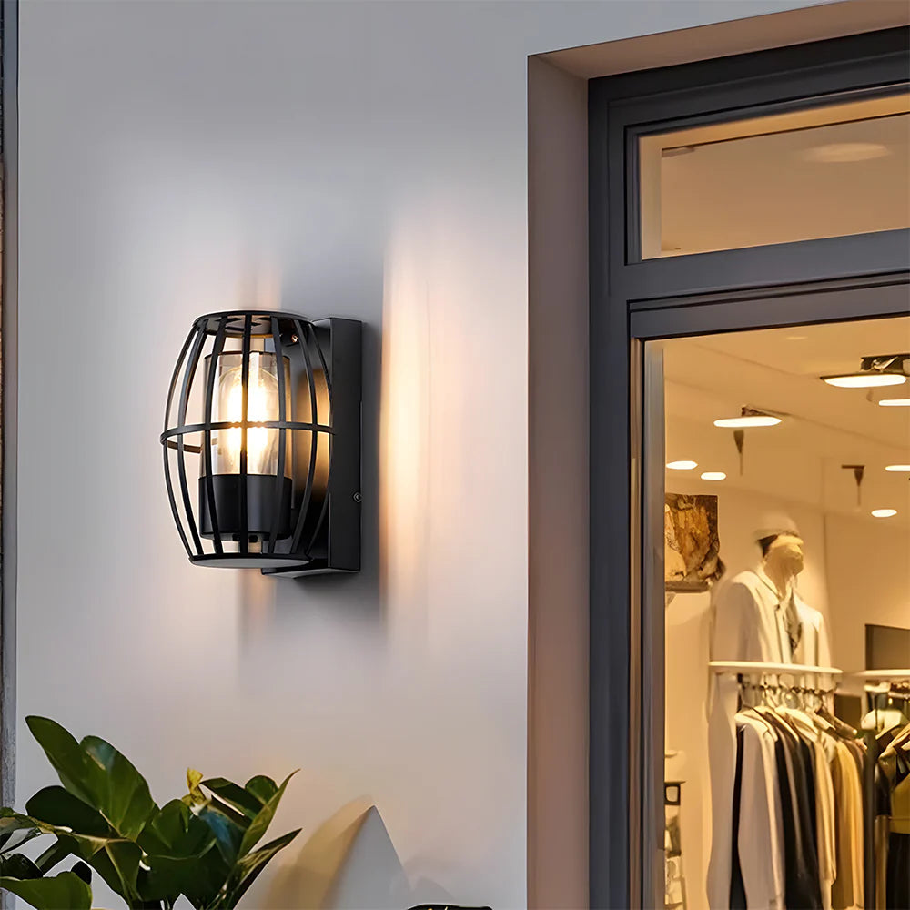 Lantern wasserdichte Außenwandlampe
