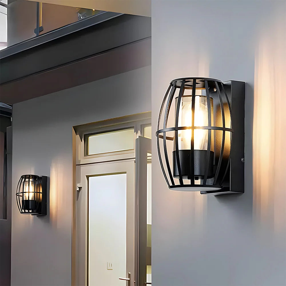 Lantern wasserdichte Außenwandlampe