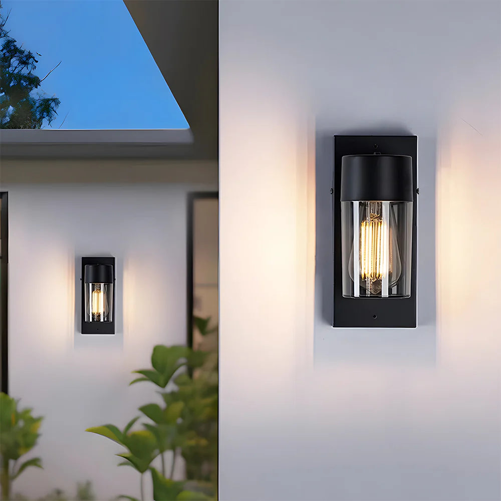 Lantern wasserdichte Außenwandlampe