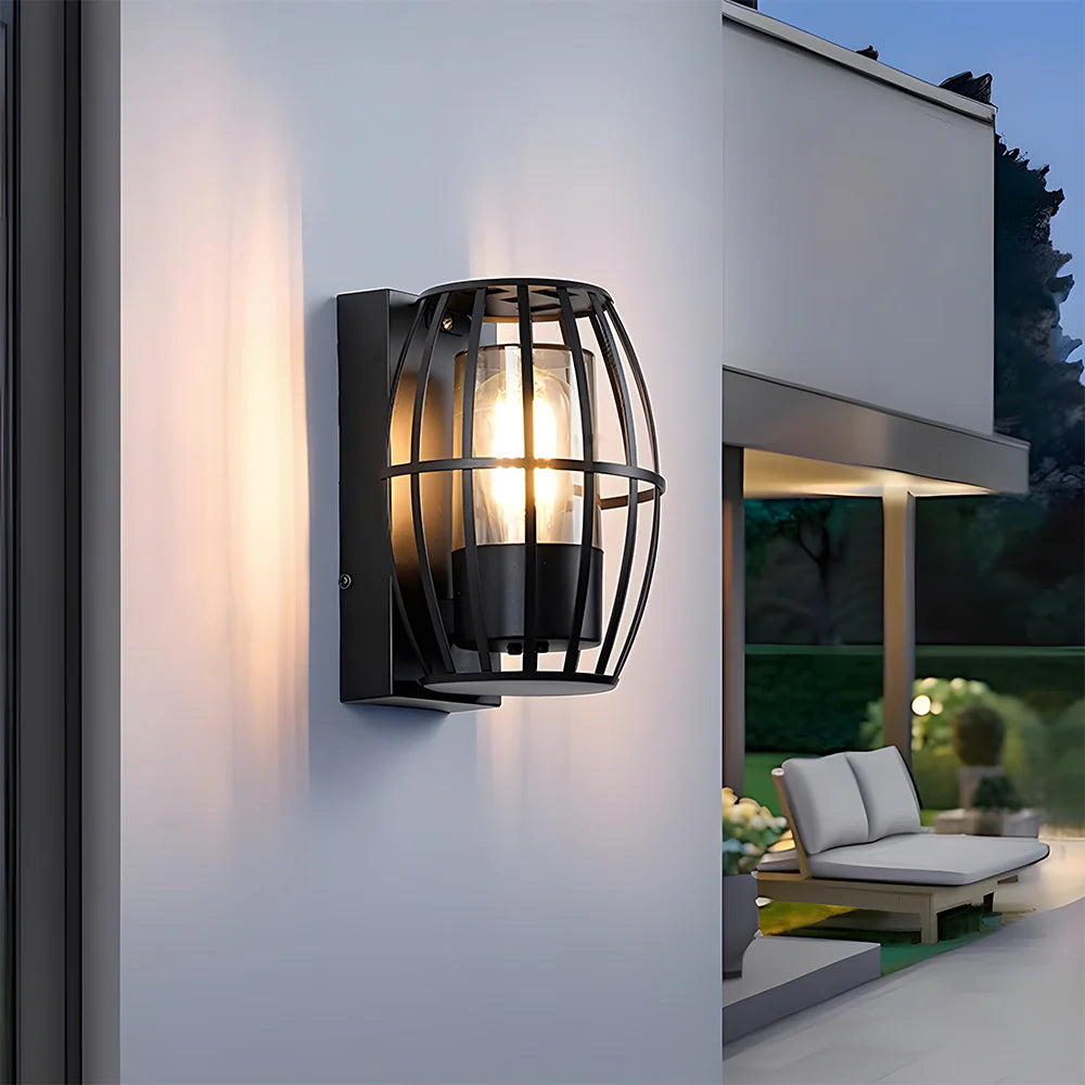 Lantern wasserdichte Außenwandlampe