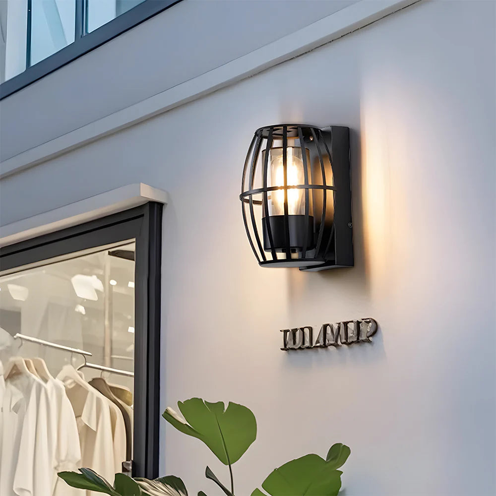 Lantern wasserdichte Außenwandlampe