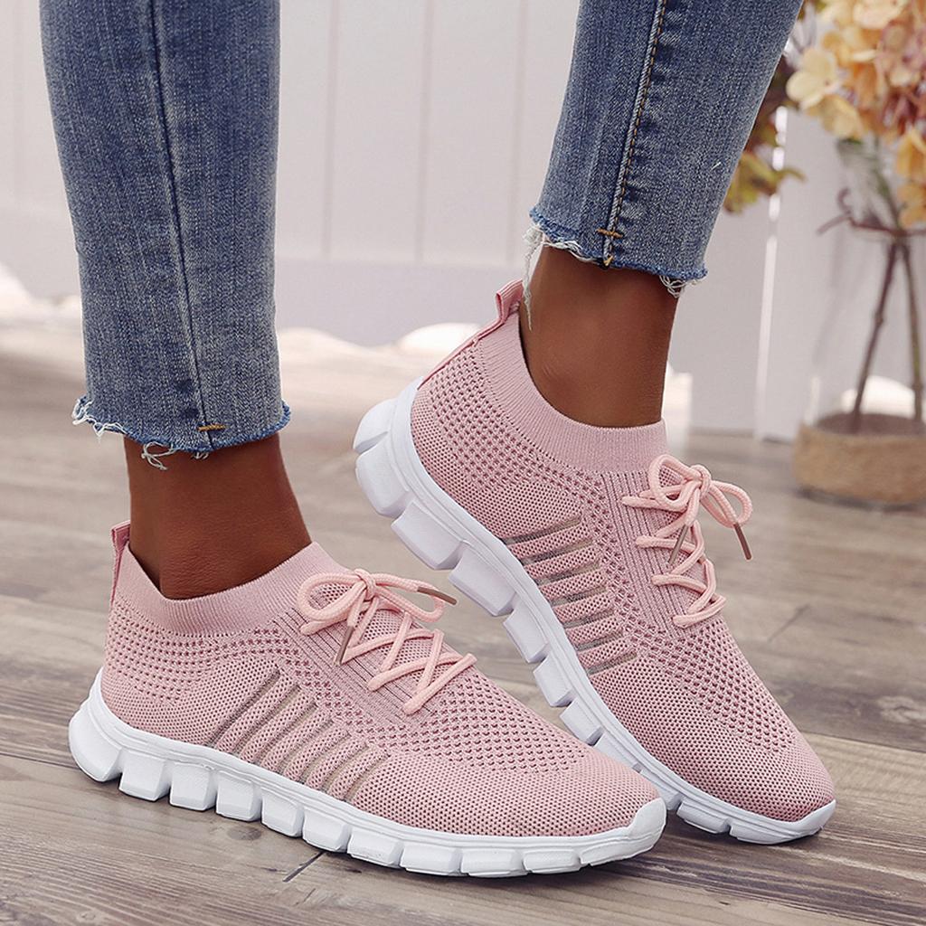 Bequeme Damen-Sneaker in leuchtenden Farben für Alltag und Freizeit