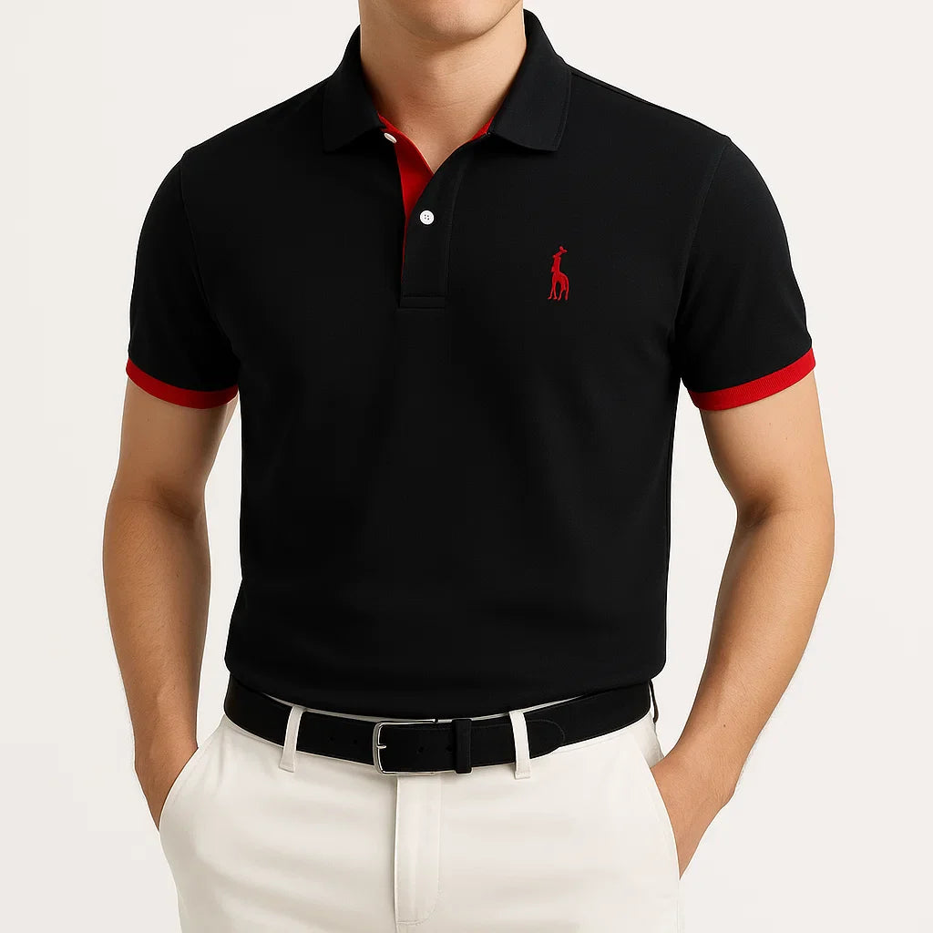 Klassisches Baumwoll-Polo für Herren