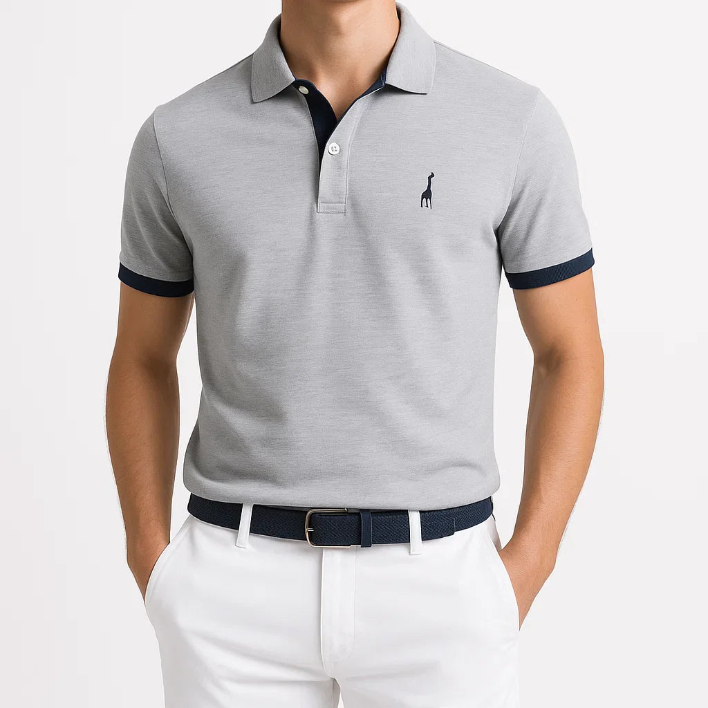 Klassisches Baumwoll-Polo für Herren