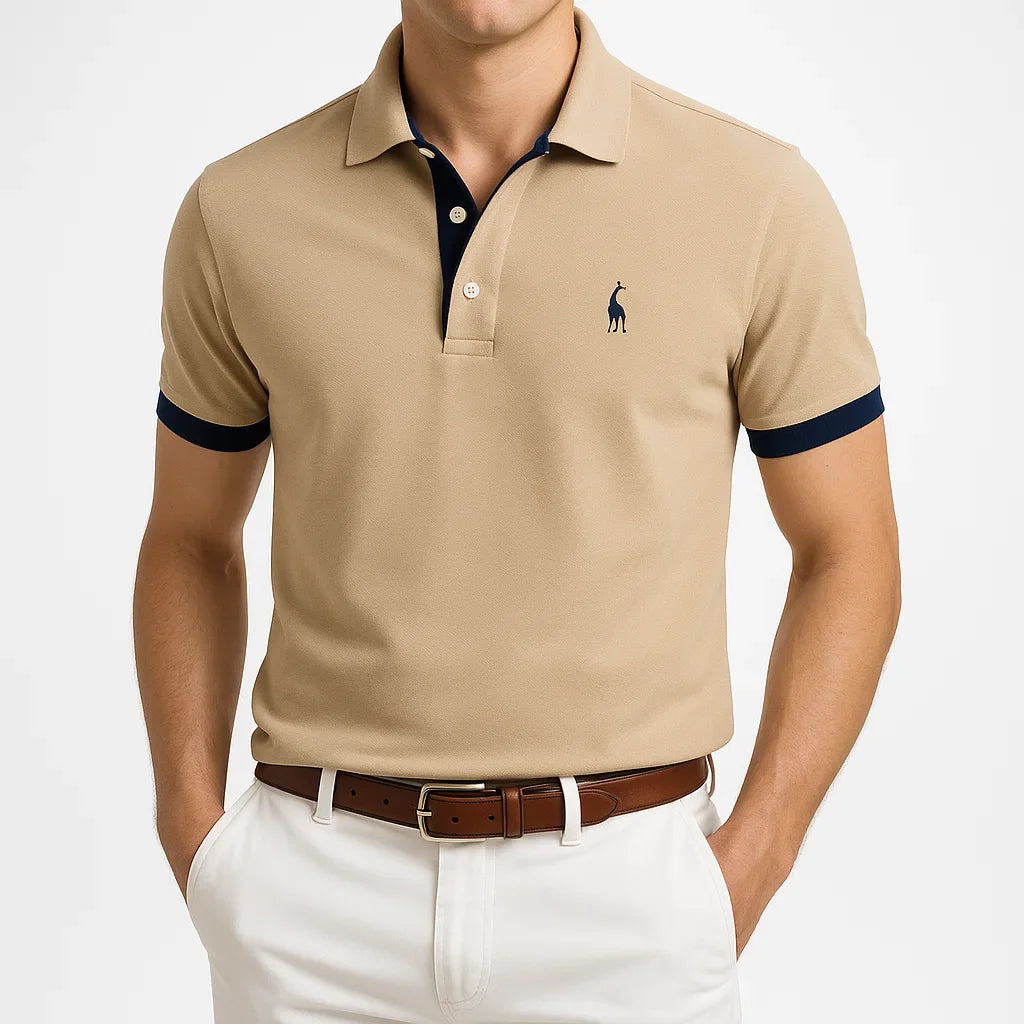 Klassisches Baumwoll-Polo für Herren
