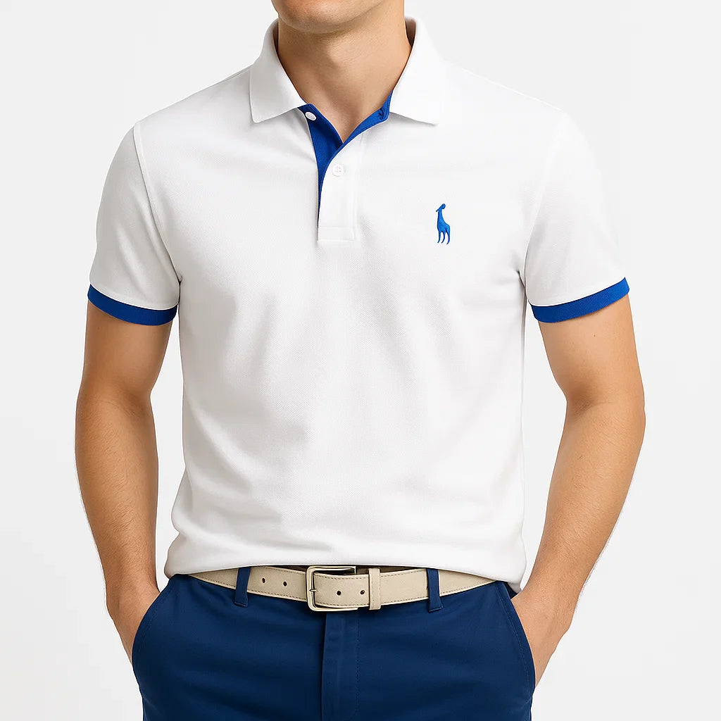 Klassisches Baumwoll-Polo für Herren