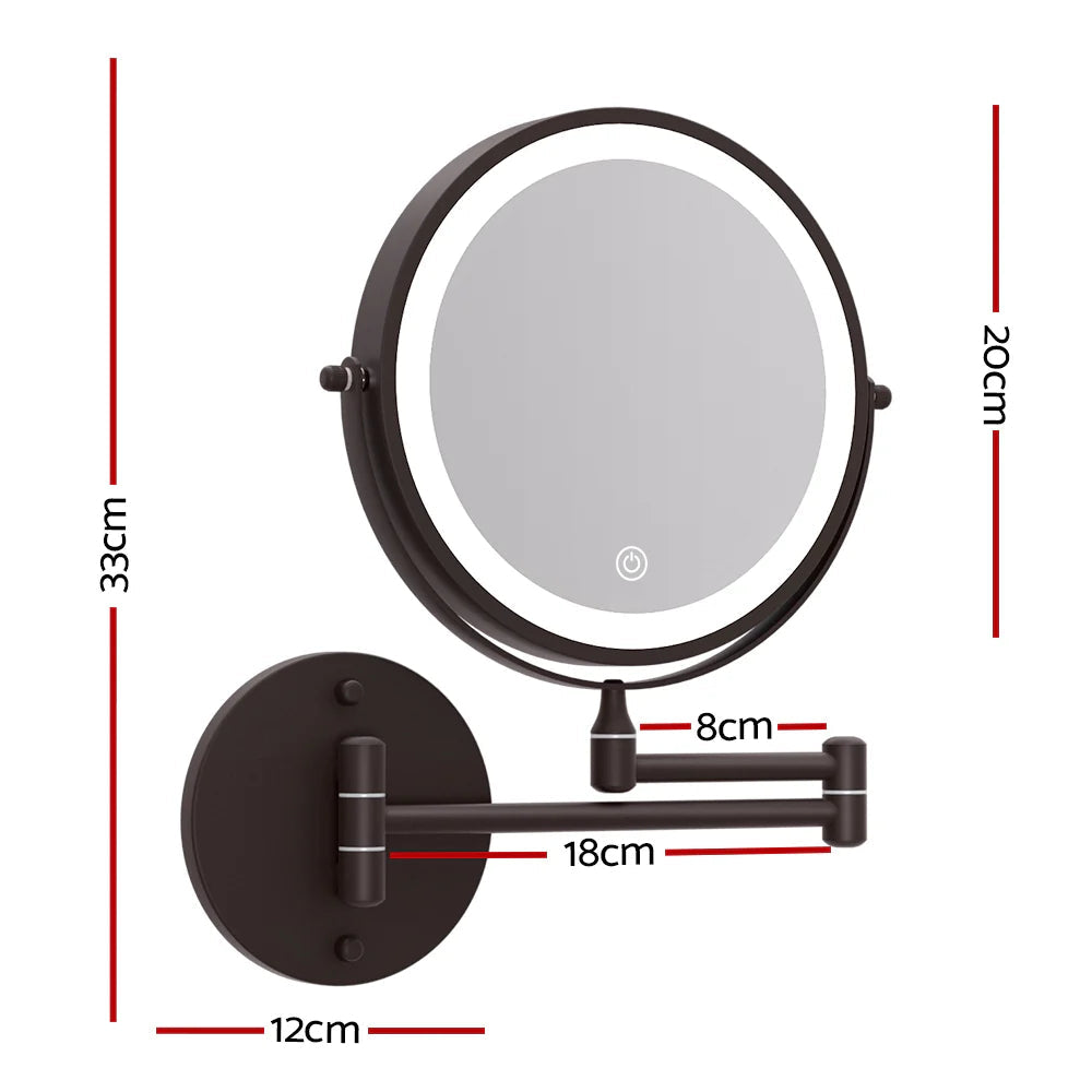 Drei-Ton-Dimm-Wand-Make-up-Make-up-Spiegel