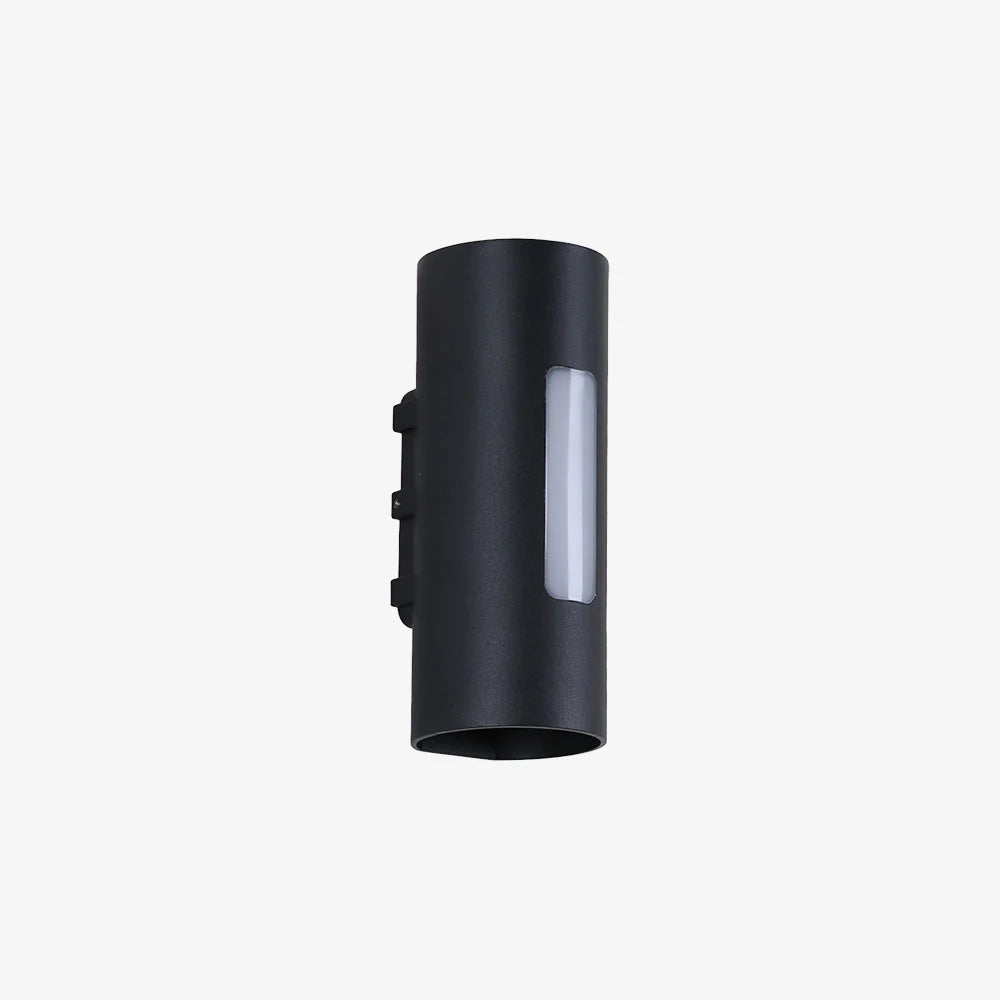 Moderne zylindrische Doppelkopf -IP65 -LED -Wandleuchte im Freien