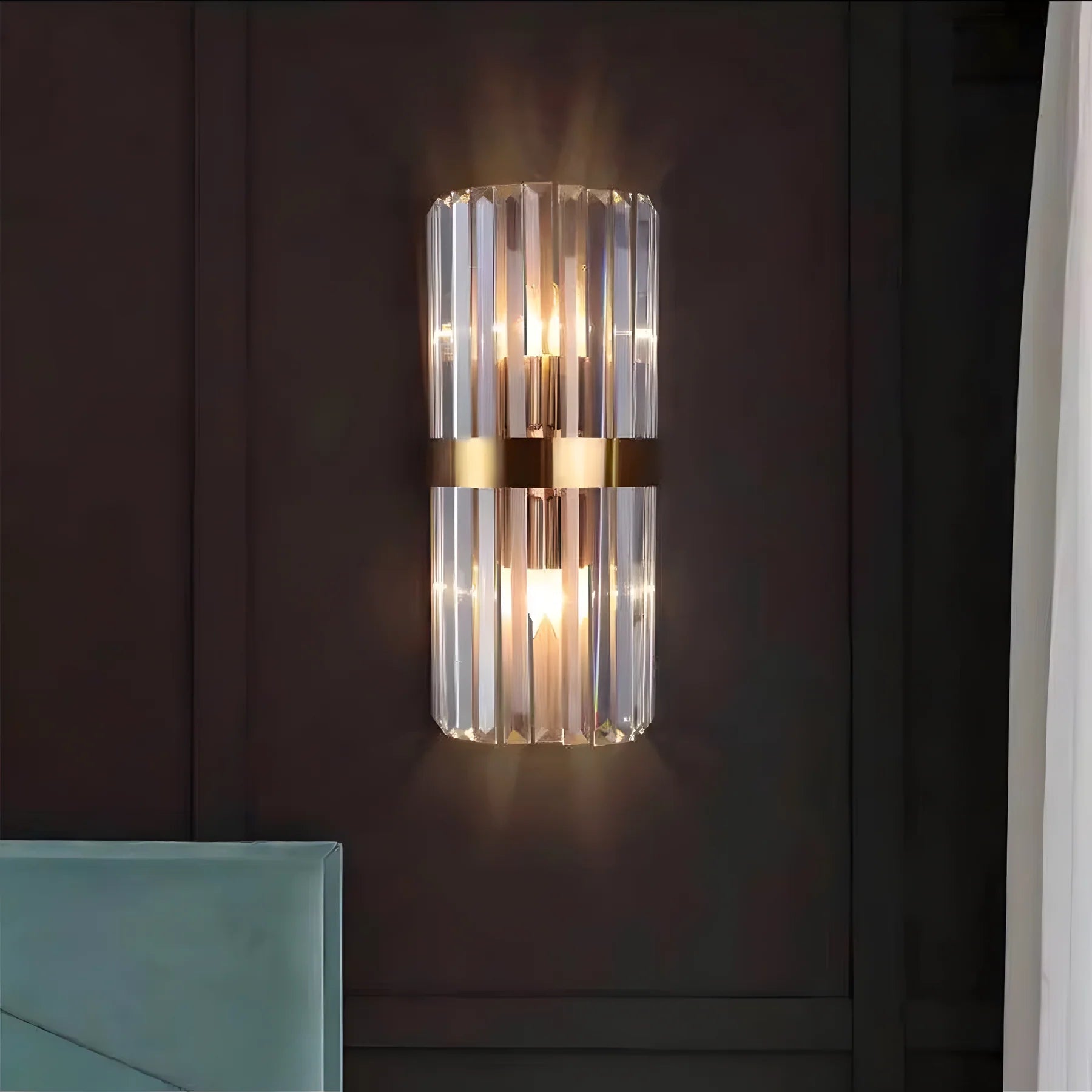 Moderner schicker Edelstahl luxuriöses Wandleuchte