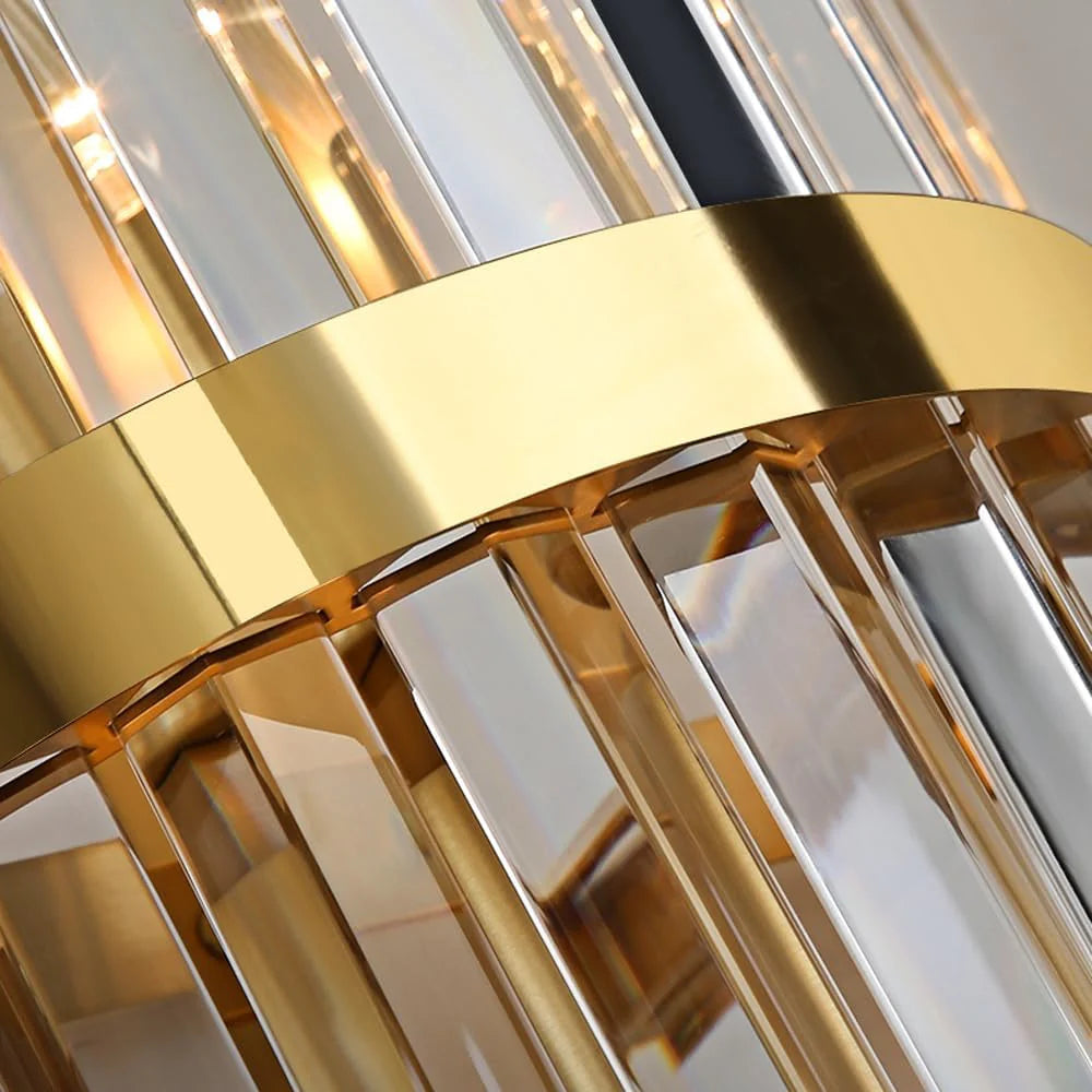 Moderner schicker Edelstahl luxuriöses Wandleuchte