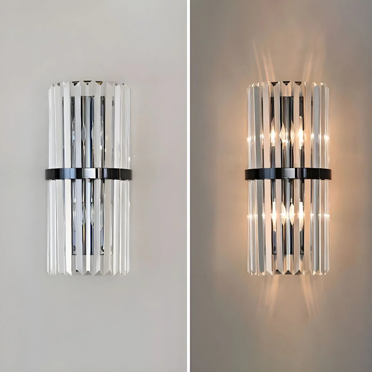 Moderner schicker Edelstahl luxuriöses Wandleuchte