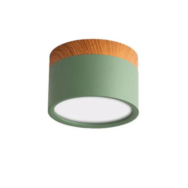 LumiNord – Moderne dimmbare LED Deckenleuchte mit Holzdesign