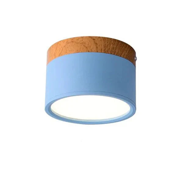 LumiNord – Moderne dimmbare LED Deckenleuchte mit Holzdesign