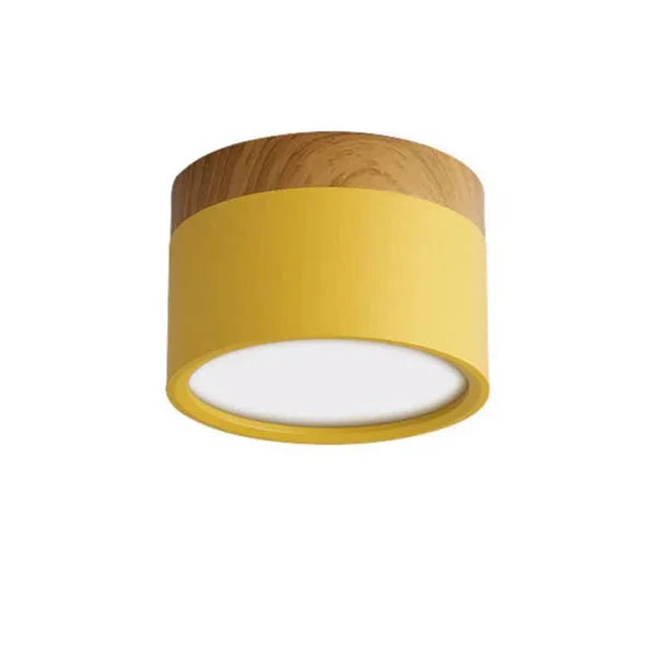 LumiNord – Moderne dimmbare LED Deckenleuchte mit Holzdesign
