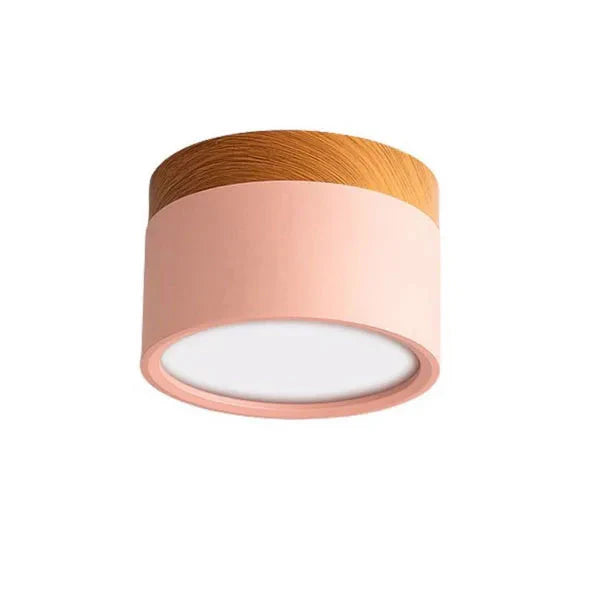 LumiNord – Moderne dimmbare LED Deckenleuchte mit Holzdesign