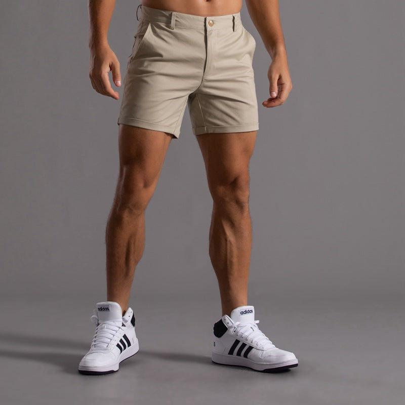 Herren Sommer Shorts aus Baumwollmischung mit Stretch