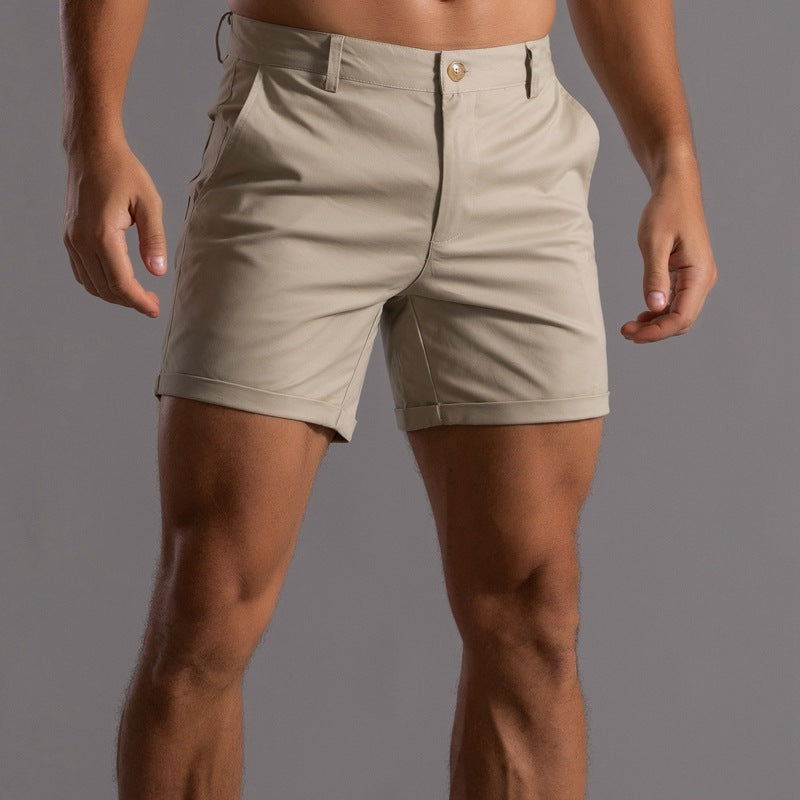 Herren Sommer Shorts aus Baumwollmischung mit Stretch