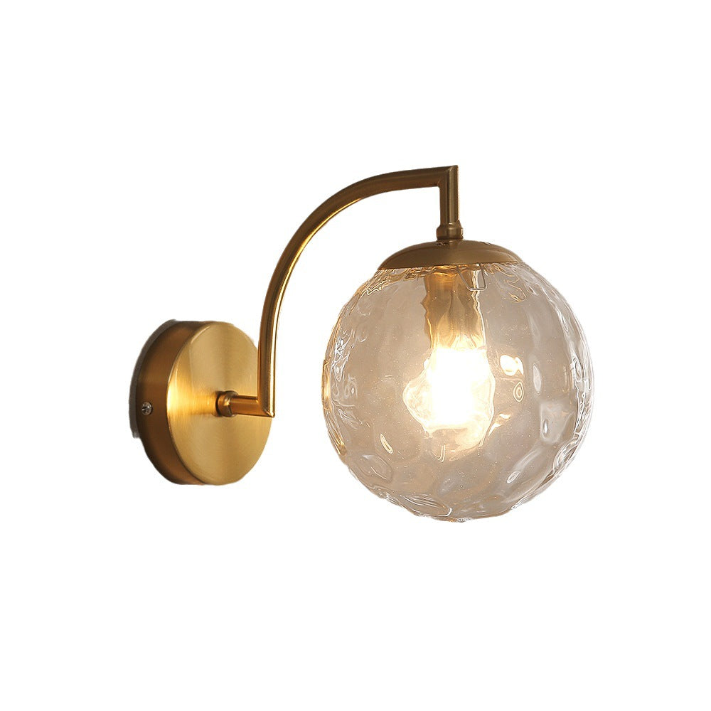Farbige Wassermelonglaswandlampe