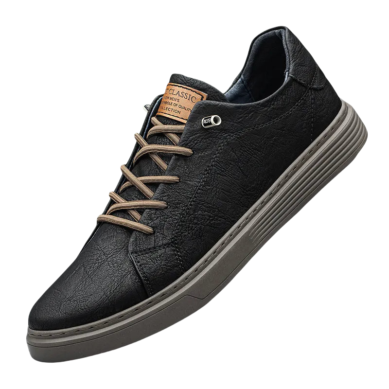Bequeme Herren Oxford Ledersneaker