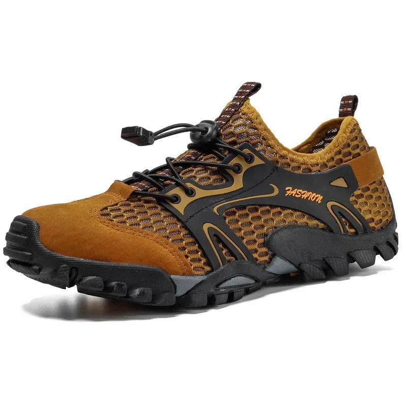 Herren Outdoor-Trekkingschuhe mit rutschfester Sohle und atmungsaktivem Mesh