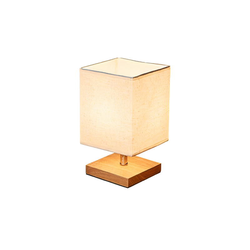 LinnenHout - Minimalistische Tischlampe