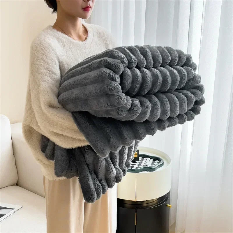 Kuschelige Fleece-Decke