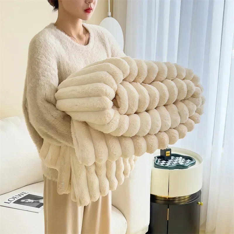 Kuschelige Fleece-Decke