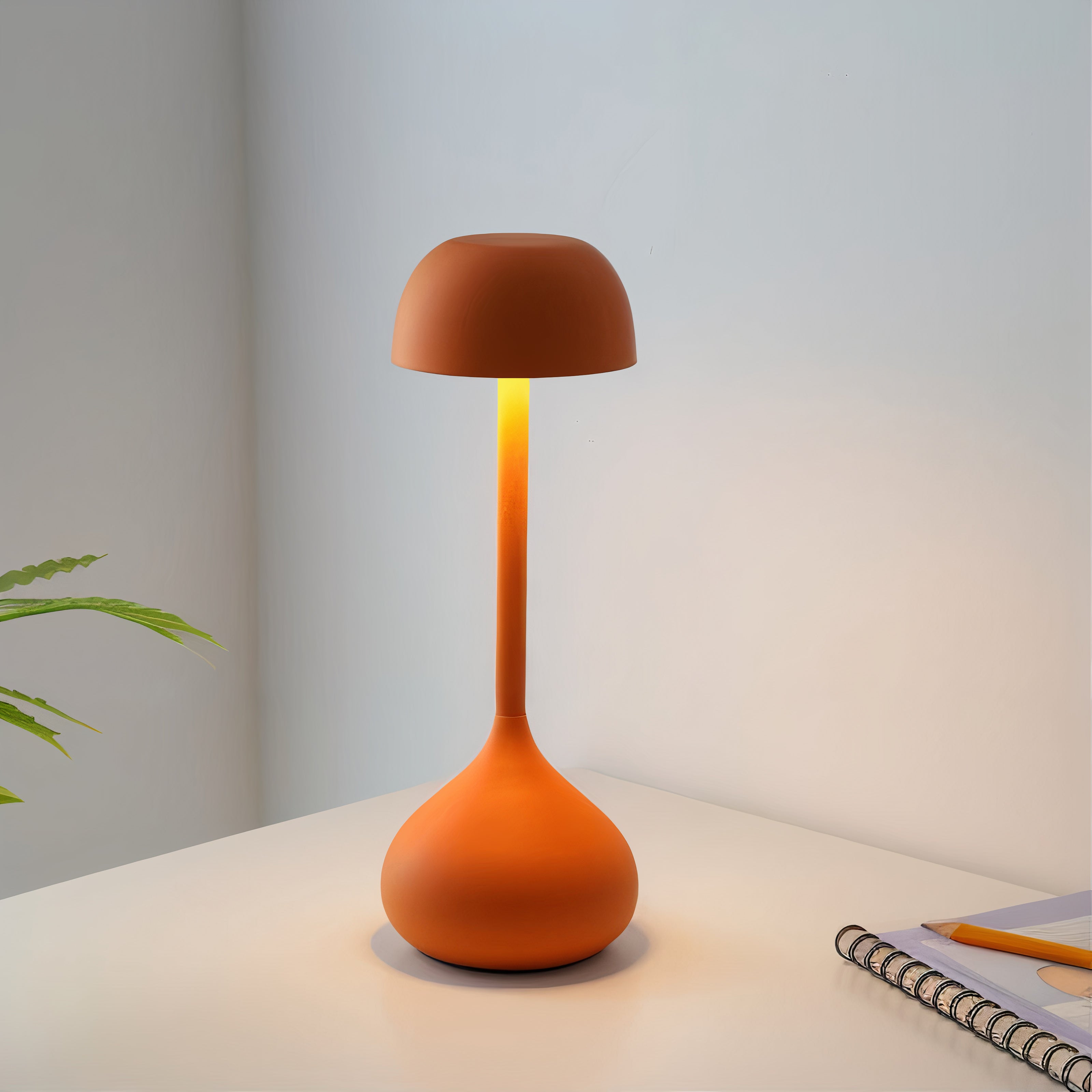 Pilzdesign Touch Tischleuchte