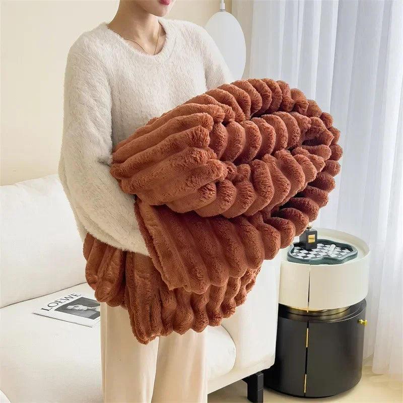 Kuschelige Fleece-Decke